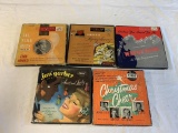 Lot of 5 Box Sets 45 RPM Records 1950's Era