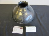 Casas Grande Pottery Black Pot by Lydia Renteria