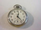 Westclox Scotty Silver Toned Pocket Watch