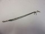 Sterling Silver Horse Shoe Pocket Watch Chain