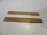 Lot of 2 Vintage Harlo Manufacturing Co. 6