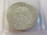 1968 Silver 25 Pesos Olympic Mexican Coin.
