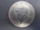 40 % Silver Bicentennial Eisenhower Dollar Piece