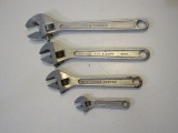 Lot of 4 Wrenches, Including: S-K Tools