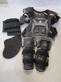 Lot of Riding Gear Equipment, Including Thor Chest