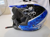 Flyracing Kinetic Dot Size M Helmet w/ Bag