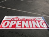 Grand Opening Vinyl Banner