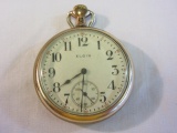 1917 Elgin 313 Gold Toned Pocket Watch