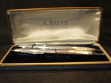 Cross Classic Silver Toned Pen Set in Original Box