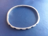 .925 Silver 20.5g Fixed Bracelet
