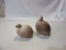 Set of 2 Ceramic Quail Figures