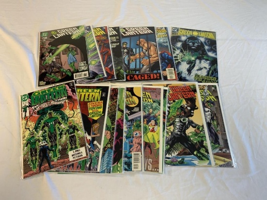 Lot of 16 GREEN LANTERN DC Comic Books