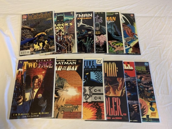 BATMAN Lot of 12 DC Comic Books