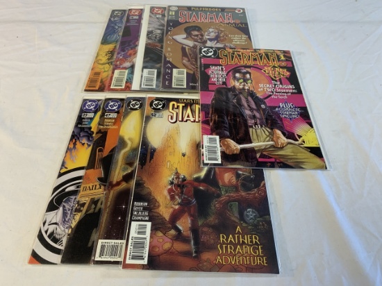 Lot of 9 STARMAN DC Comic Books