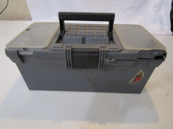 Tuff Stuff Plastic Tool Box w/ Tools & Hardware