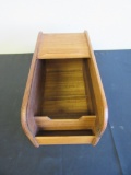 Kalmar Teak Wood Bread Box 14