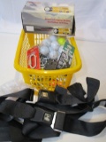 Men's Junk Basket, Incl. Golf Balls, Seat Belts