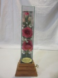 Musical Silk Rose Box