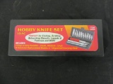 13 Piece Hobby Knife Set, No Pieces Missing
