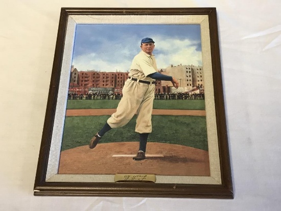 Cy Young "The Perfect Game" Fourth Canvas Repro