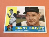 DANNY KRAVITZ Pirates 1960 Topps Baseball #238