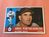 ARNIE PORTOCARRERO Orioles 1960 Topps Baseball