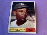 HECTOR LOPEZ Yankees 1961 Topps Baseball Card #28