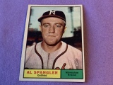 AL SPANGLER Braves 1961 Topps Baseball Card #73