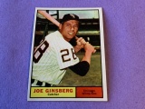 JOE GINSBERG White Sox 1961 Topps Baseball Card