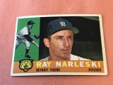 RAY NARLESKI Tigers 1960 Topps Baseball Card #161