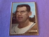 DON LARSEN Giants 1962 Topps Baseball Card #33