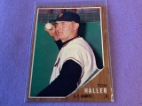 TOM HALLER Giants 1962 Topps Baseball Card #356