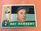 RAY HERBERT Athletics 1960 Topps Baseball Card