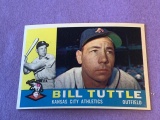 BILL TUTTLE A'S 1960 Topps Baseball Card #367