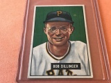 BOB DILLINGER Pirates 1951 Bowman Baseball #63