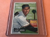 LARRY JANSEN Giants 1951 Bowman Baseball #162