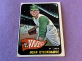 JOHN O'DONOGHUE A'S 1965 Topps Baseball Card