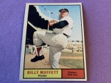 BILLY MUFFETT Red Sox 1961 Topps Baseball Card #16