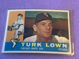 TURK LOWN White Sox 1960 Topps Baseball Card #313