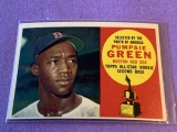 PUMPSIE GREEN Red Sox 1960 Topps Baseball Card 317