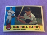 CARROLL HARDY Indians 1960 Topps Baseball Card