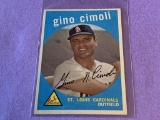 GINO CIMOLI Cardinals 1959 Topps Baseball Card