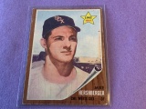 MIKE HERSHBERGER Giants 1962 Topps Baseball Card