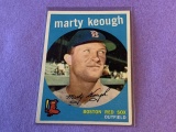 MARTY KEOUGH Red Sox 1959 Topps Baseball Card #303