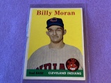 BILLY MORAN Indians 1958 Topps Baseball Card #388