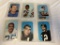 Lot of 6 1970 Topps Football SUPER Oversize Cards