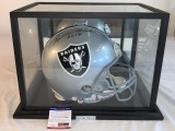 GEORGE BLANDA Raiders AUTOGRAPH FS Helmet PSA