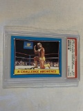 HULK HOGAN 1987 O-Pee-Chee WWF Card Graded PSA 8.5