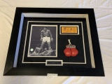 MUHAMMAD ALI Signed AUTOGRAPH B/W Photo Shadowbox