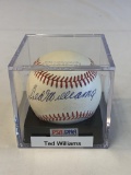 TED WILLIAMS Red Sox AUTOGRAPH SIGNED Baseball PSA